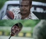 chemban vinod memes, memes, plain memes, chemban vinod plain meme, malayalam memes - Mani looking in the mirror